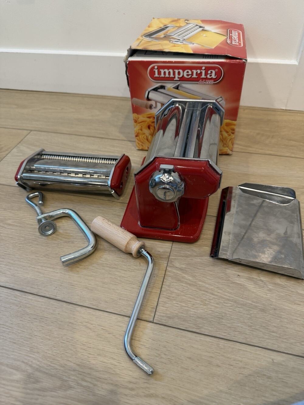 Imperia Pasta Machine Maker Italian tagliatelle Lasagna Fettuccine